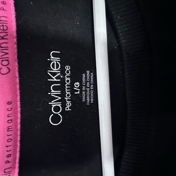 Calvin Klein Performance Black Crewneck Sweatshirt - Picture 3 of 5